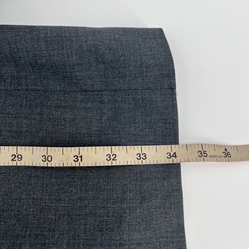 Jos. A. Bank 100% Wool Men's‎ Gray Two Button Blazer Jacket 46 L Business Career - Picture 7 of 9